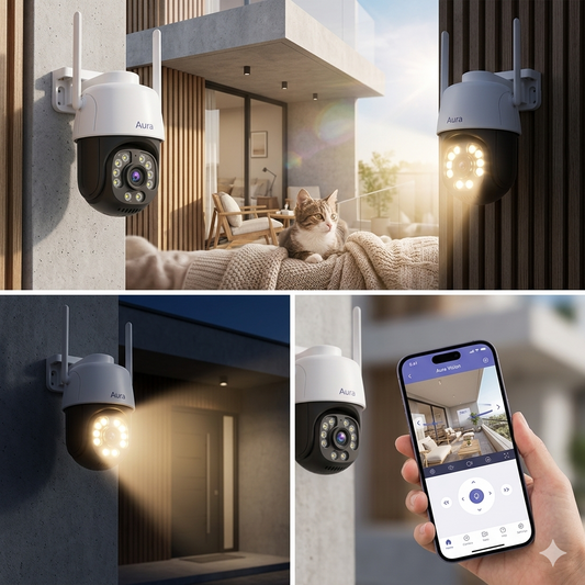 Aura Visión 360: Tu Hogar y tu Familia, Siempre a un Clic de Distancia 🏠👁️
